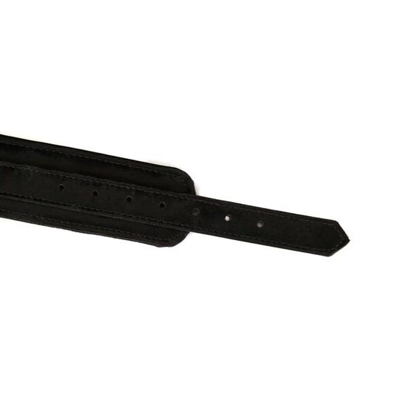 Поножі Liebe Seele Boudoir Amor Ankle Cuffs Black, знімний з’єднувальний ланцюжок