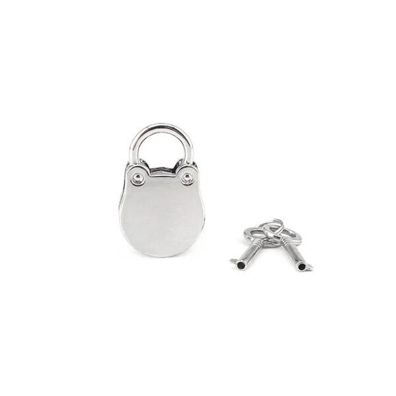 Замочок Liebe Seele Frog Shape Padlock Silver (2 шт) - зображення 1