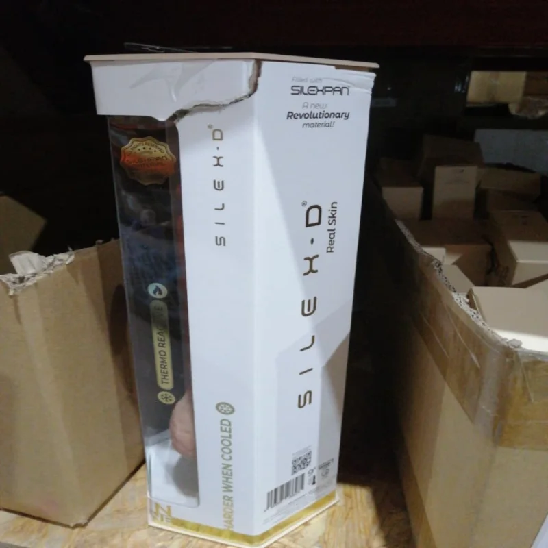 Фалоімітатор SilexD Tomas Premium Real Skin Flesh (9in MODEL 1)  (надірване паковання!!!)