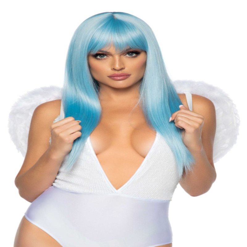 Крила ангела Leg Avenue Marabou Feather Angel Wings, справжнє пір'я