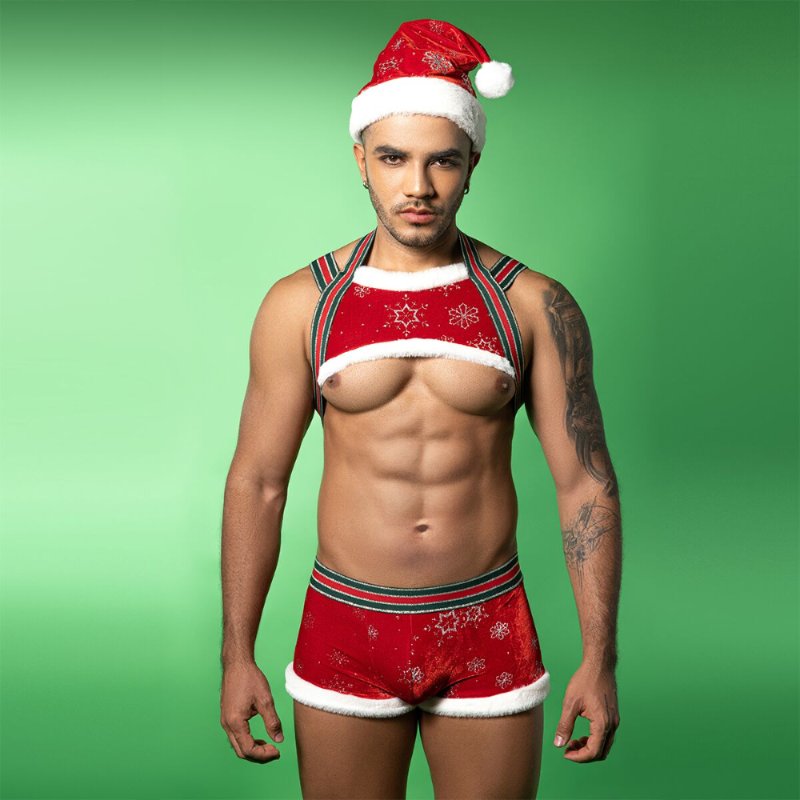 Новорічний чоловічий еротичний костюм JSY 9133 One Size - зображення 1