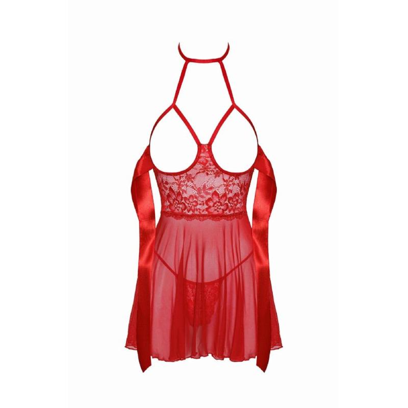 Бебі-дол Kissable Sexy Kiss Babydoll Red L/XL