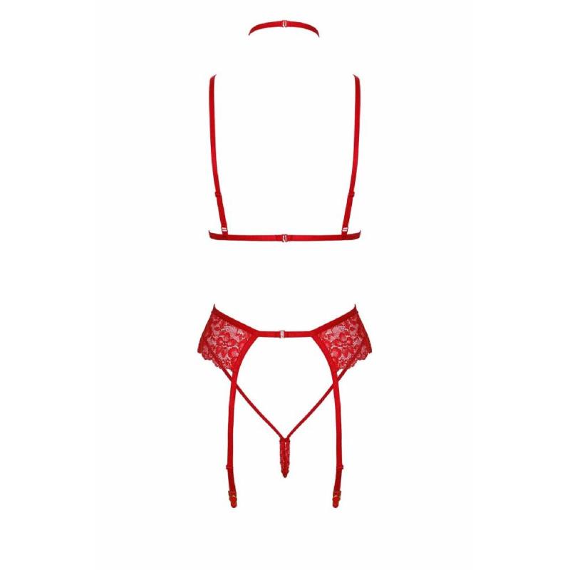 Комплект Kissable Bondage Kiss Set Red S/M