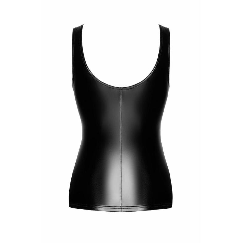 Топ Noir Handmade F346 Powerwetlook top - 3XL