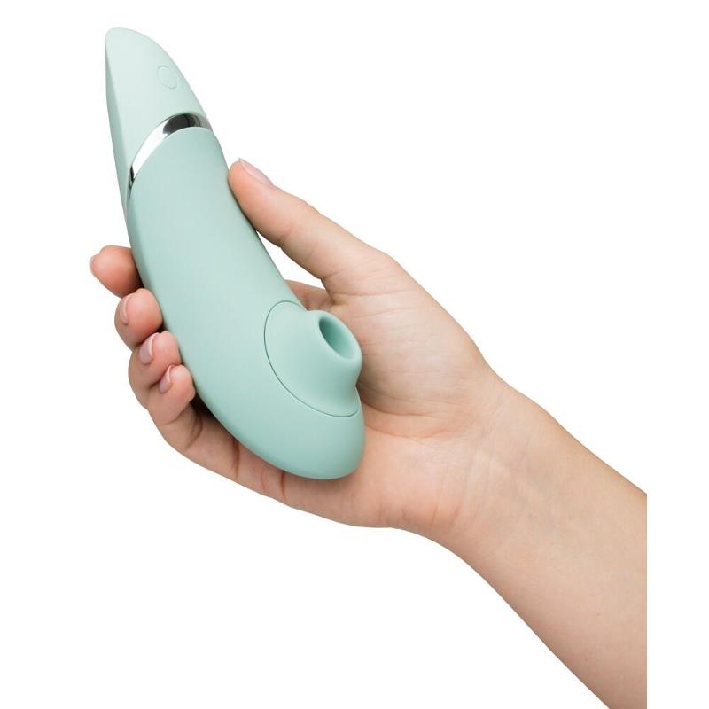 Вакуумний кліторальний стимулятор Womanizer Next Sage, 3D Pleasure Air, 14 рівнів інтенсивності