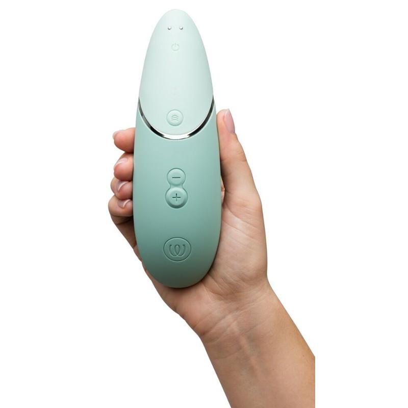 Вакуумний кліторальний стимулятор Womanizer Next Sage, 3D Pleasure Air, 14 рівнів інтенсивності