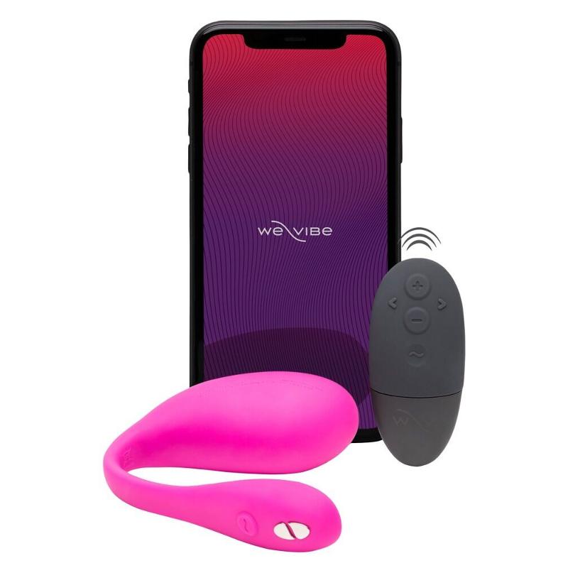 Смарт-віброяйце We-Vibe Jive 2 Electric Pink, пульт ДК, до 4 годин роботи