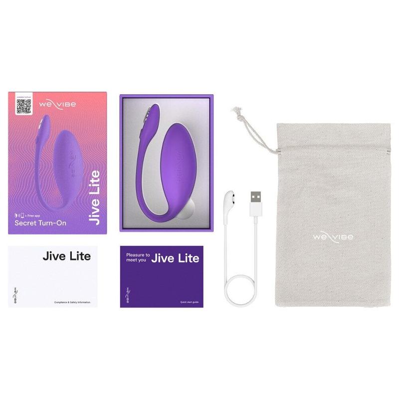 Смарт-віброяйце We-Vibe Jive Lite Purple, невеликий розмір