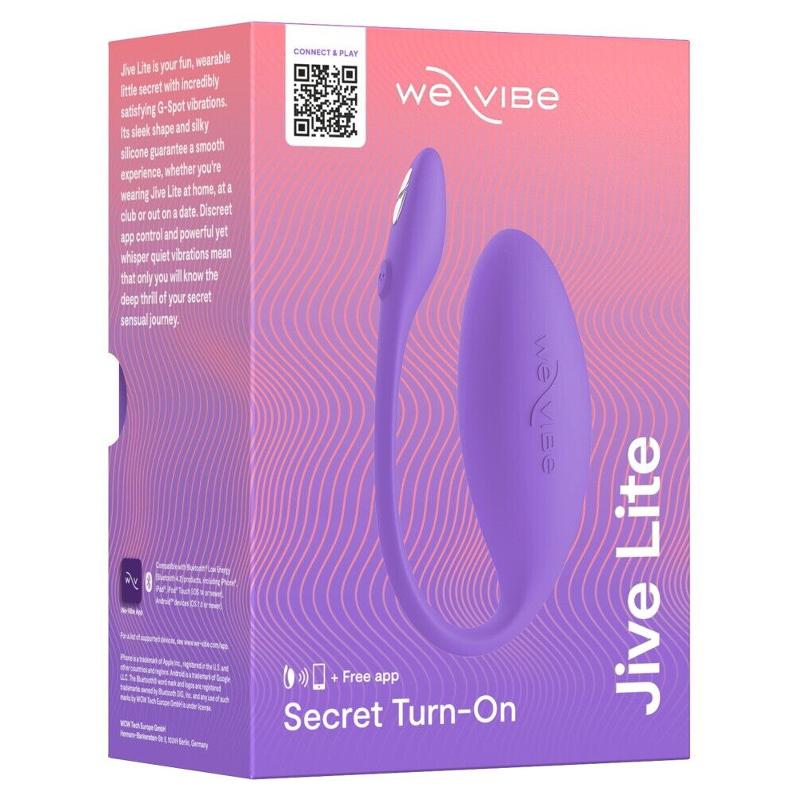 Смарт-віброяйце We-Vibe Jive Lite Purple, невеликий розмір