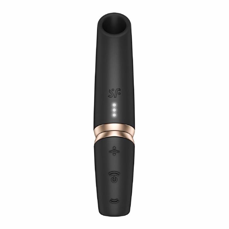 Вакуумний стимулятор Satisfyer Perfect Kiss, магнітна технологія 3D Air Pulse, 30 режимів роботи