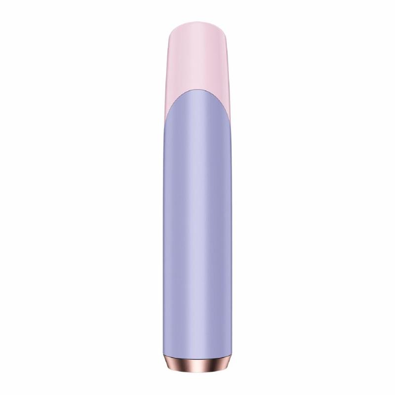 Вакуумний стимулятор Satisfyer Bold Kiss Violet, магнітна технологія 3D Air Pulse, 30 режимів роботи