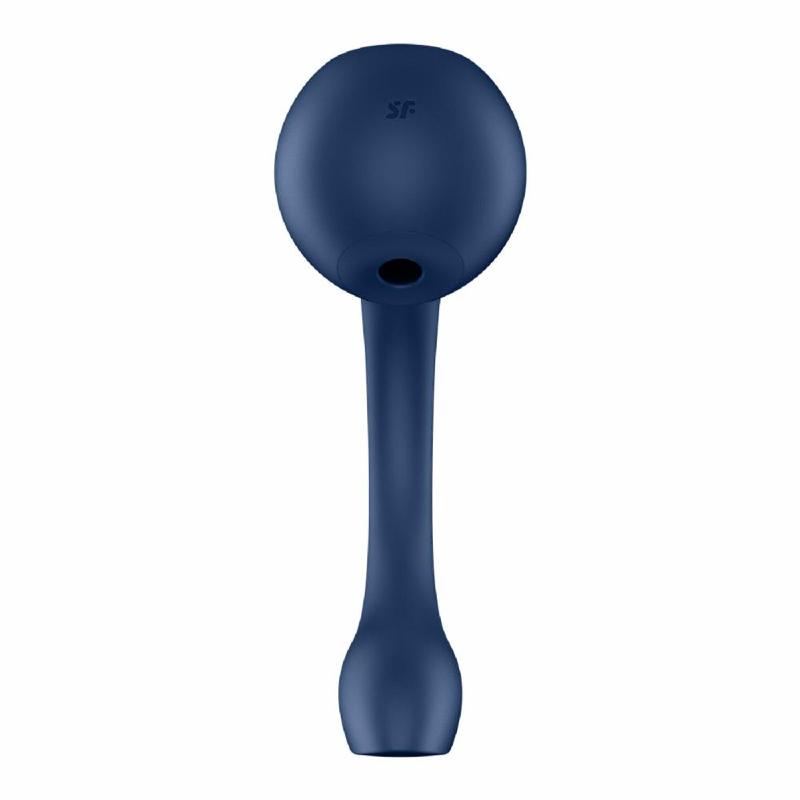 Смарт-стимулятор точки G + вакуумний стимулятор клітора Satisfyer Pro+ Wave 4 Connect App