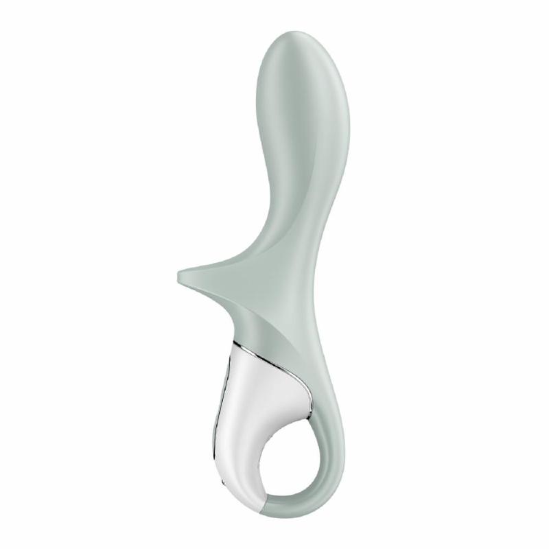 Анальний надувний вібратор Satisfyer Air Pump Booty 3, гнучкий стовбур