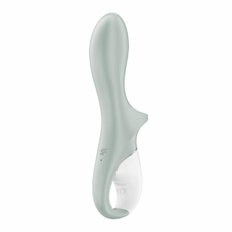 Анальний надувний вібратор Satisfyer Air Pump Booty 3, гнучкий стовбур