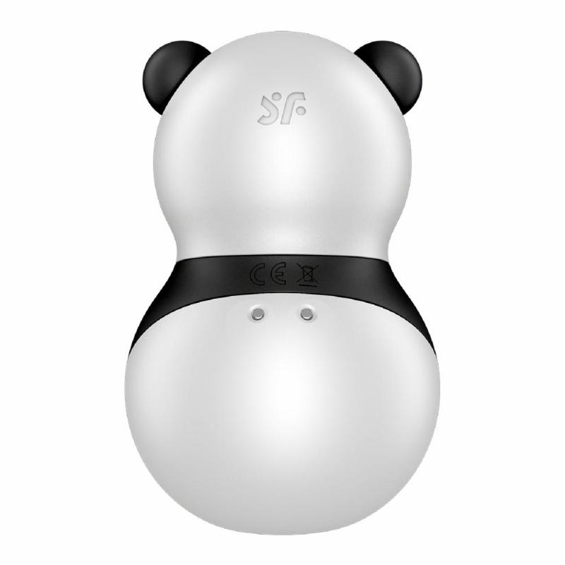 Вакуумний стимулятор з вібрацією Satisfyer Pocket Panda, 12 режимів вібрації, 11 рівнів вакууму