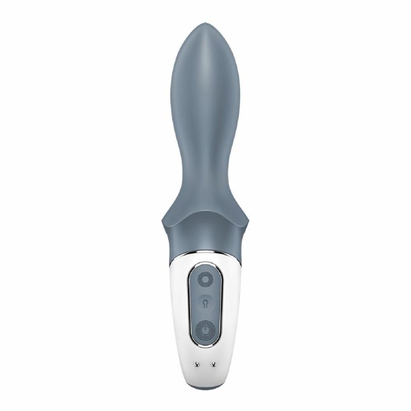 Анальний надувний вібратор Satisfyer Air Pump Booty 1, гнучкий стовбур
