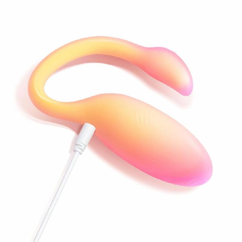 Смарт-віброяйце Magic Motion Flamingo Max Orange 2 в 1: віброяйце та тренажер Кегеля, 10 режимів