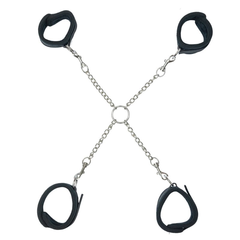Хрестовина Punishment - Hog-Tie - Black - зображення 1