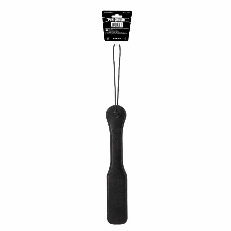 Паддл Punishment – Purple Lips Paddle – Black, залишає слід у вигляді поцілунку