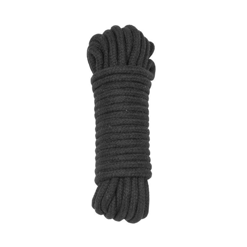 Мотузка для шибарі Punishment - Bondage Rope - Black - зображення 1