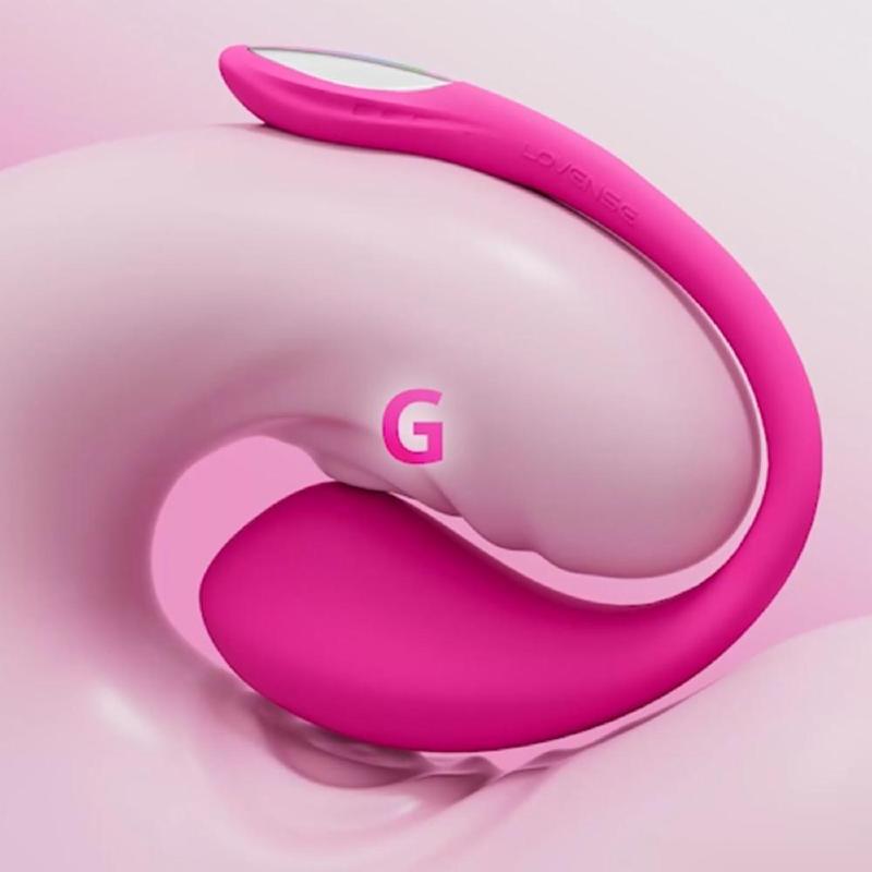 Смарт-віброяйце Lovense Lush 4, дуже потужне, швидке заряджання, LED-підсвічування