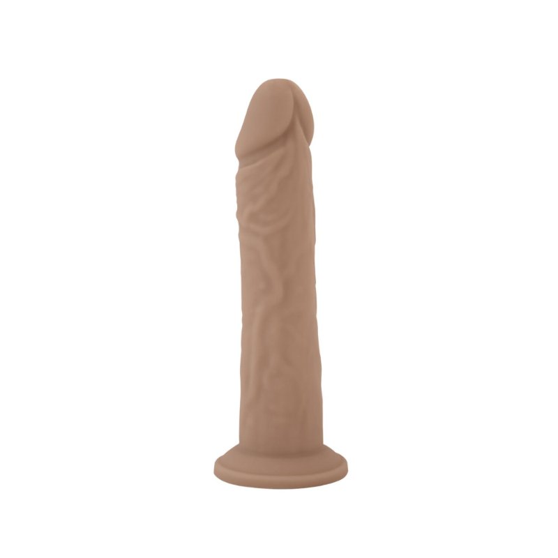 Фалоімітатор SilexD Flesh (MODEL 2 size 8in) Liquid Silicone, підходить для Apollo S та L - зображення 1