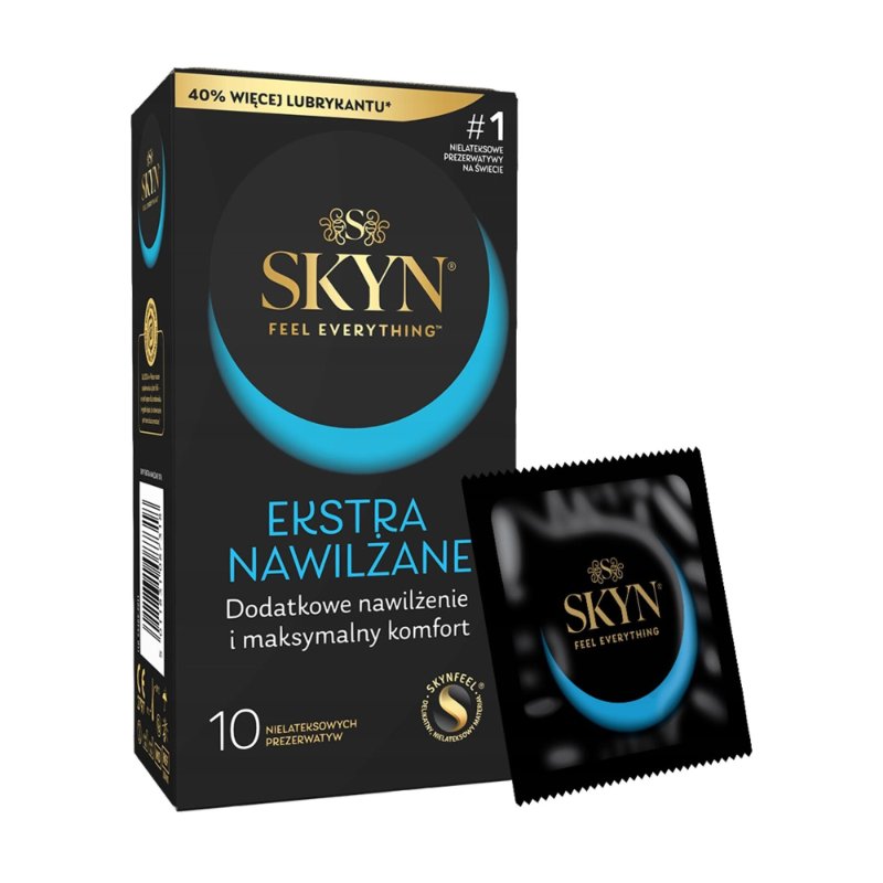 Презервативи SKYN Ekstra Nawilżane 10 шт - зображення 1
