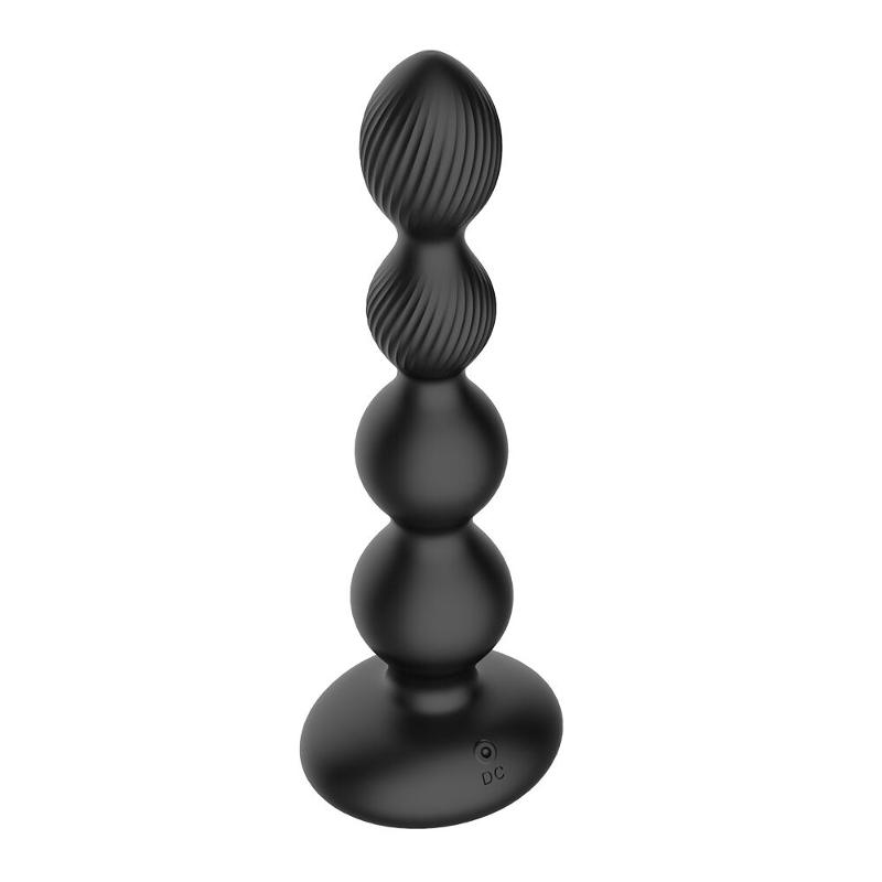 Анальний віброротатор Nexus Tornado Probe Edition Large, діаметр 4,5 см, вібрація + ротація, пульт ДУ