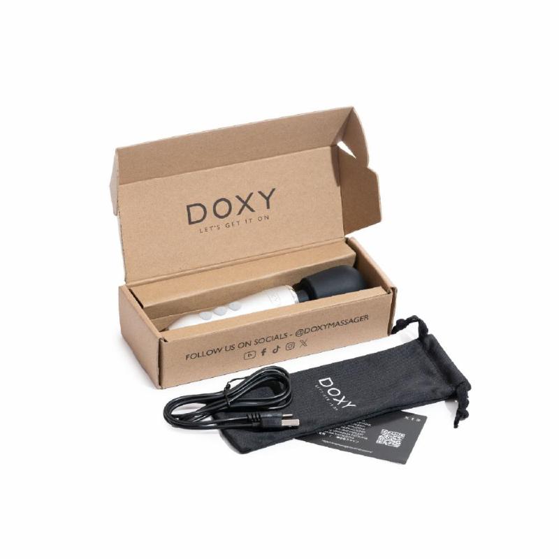 Вібромасажер DOXY Go, компактний, перезаряджуваний, водостійкий, 6 режимів