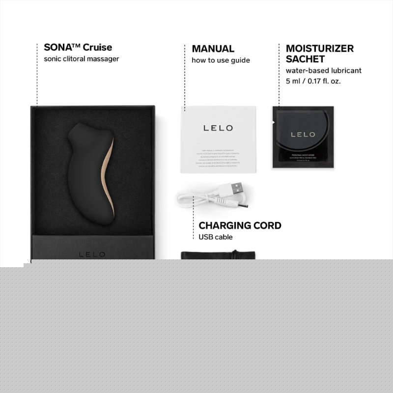 Звуковий стимулятор LELO SONA Cruise Black