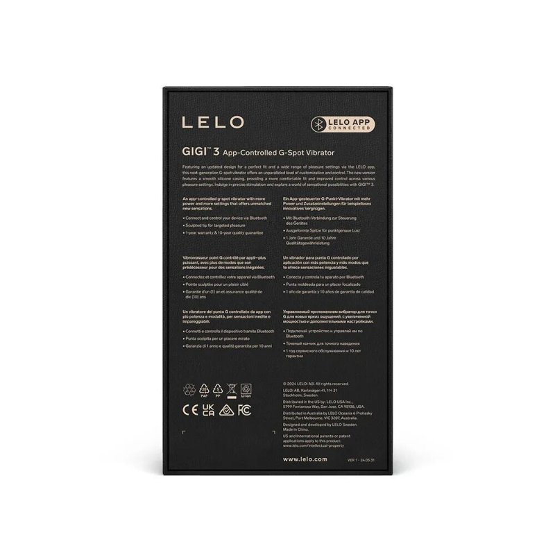 Вібратор точки G LELO GIGI 3 Plum