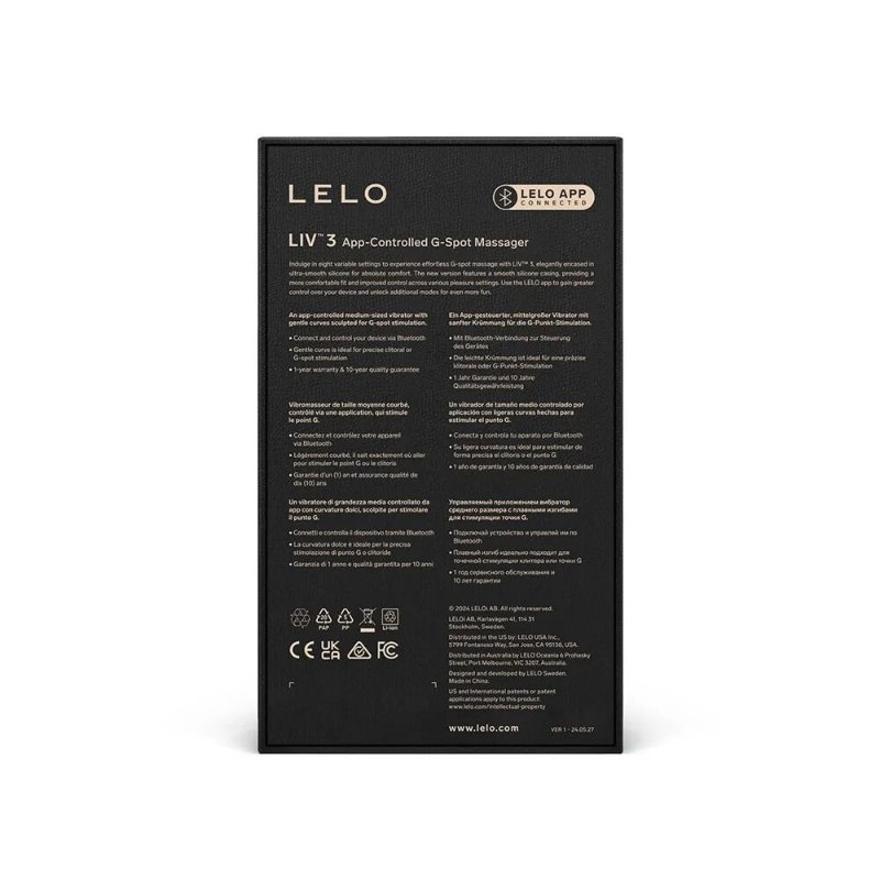 Вібратор LELO Liv 3 Deep Rose