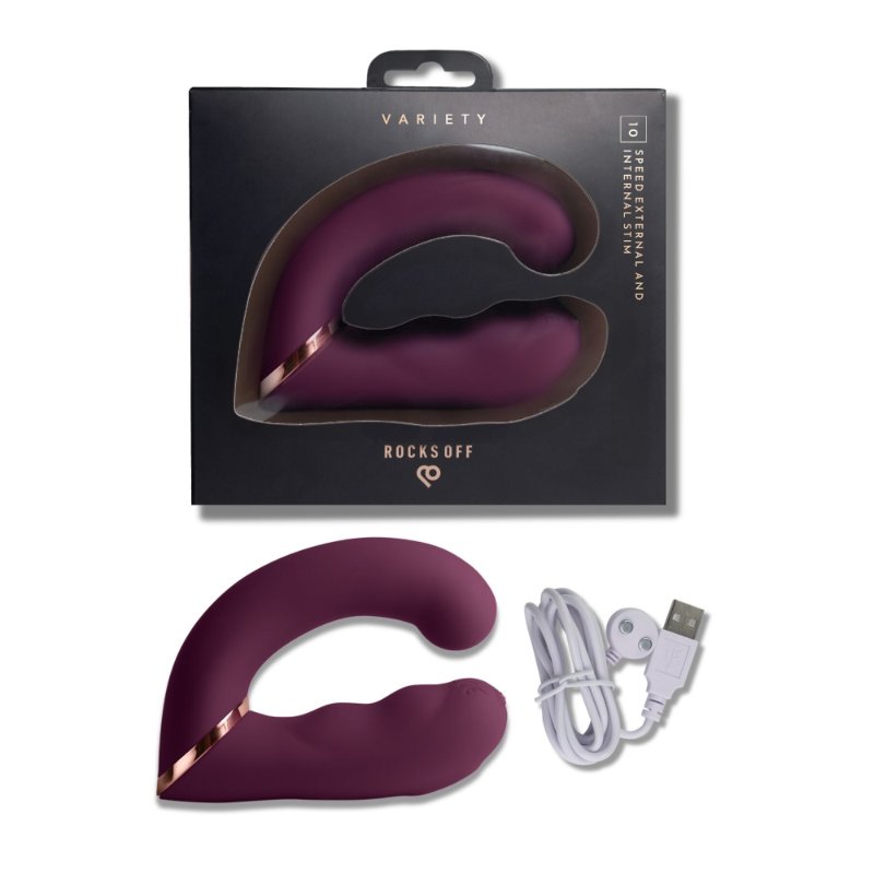 Вібратор Rocks Off Variety Burgundy