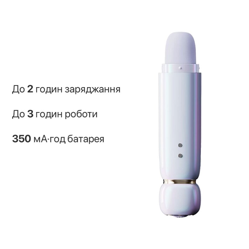 Вакуумний кліторальний стимулятор Zalo Lia Lavender Purple, 3 насадки, 3 режими, різна інтенсивність