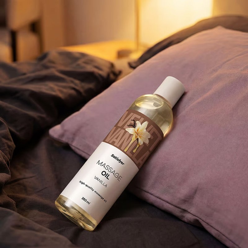 Масажна олія Satisfyer Massage Oil Vanilla 250 мл