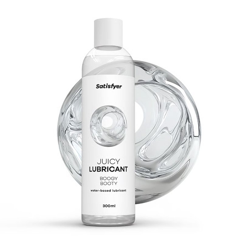 Анальна змазка на водній основі Satisfyer Juicy Lubricant Boogy Booty water based 300 мл