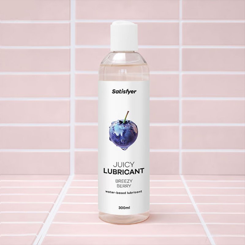 Лубрикант на водній основі Satisfyer Juicy Lubricant Breezy Berry water based 300 мл
