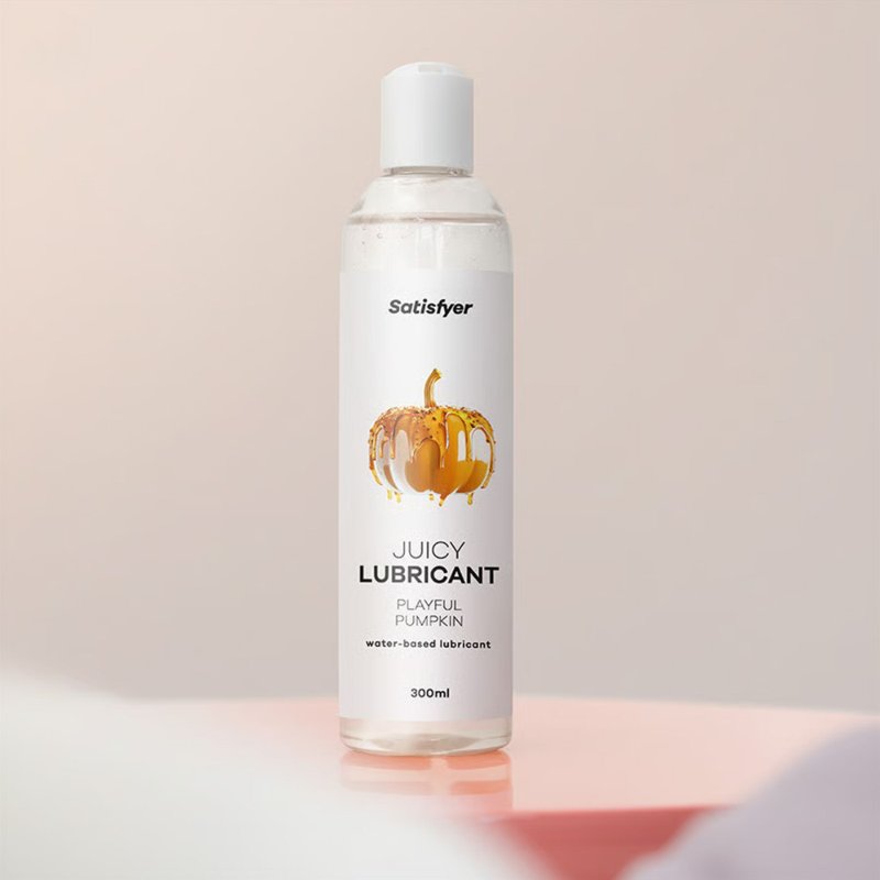 Лубрикант на водній основі Satisfyer Juicy Lubricant Playful Pumpkin water based 300 мл