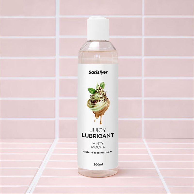 Лубрикант на водній основі Satisfyer Juicy Lubricant Minty Mocha water based 300 мл