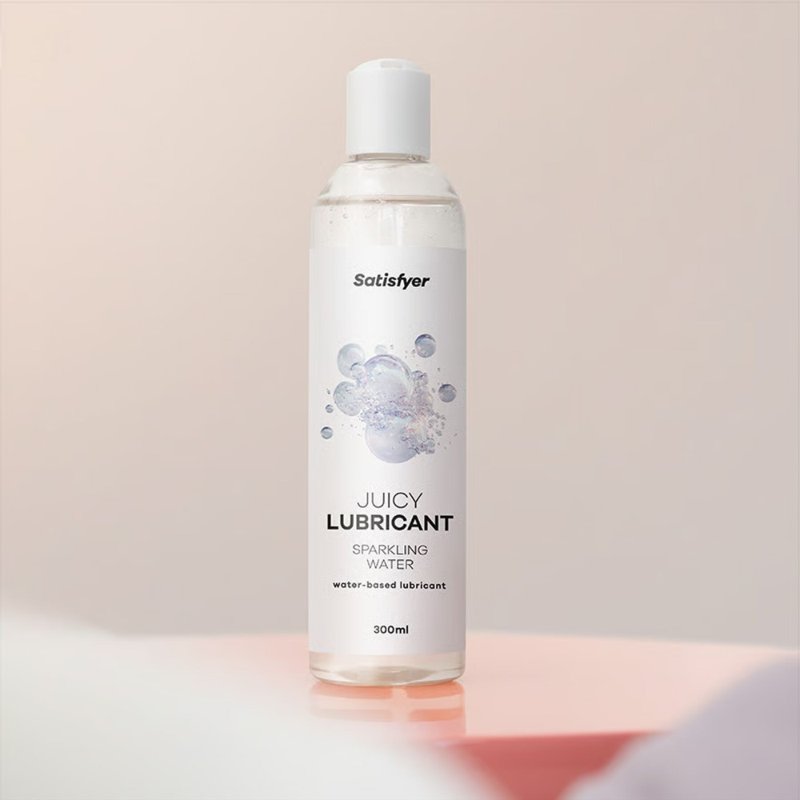 Лубрикант на водній основі Satisfyer Juicy Lubricant Sparkling Water water based 300 мл