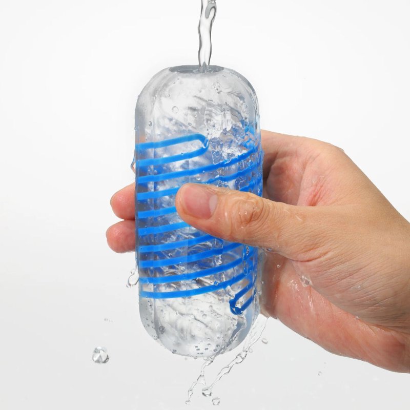 Мастурбатор Tenga Spinner DX 03 Steps, з пружною стимулювальною спіраллю всередині, потужний вплив