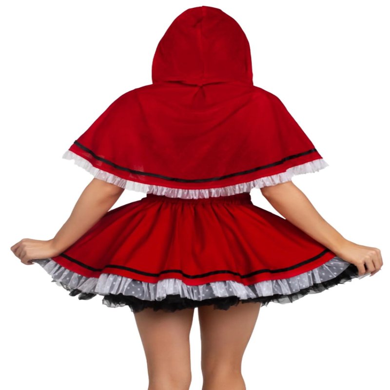 Костюм Червоної Шапочки Leg Avenue Flirty Miss Red Top and Skirt L