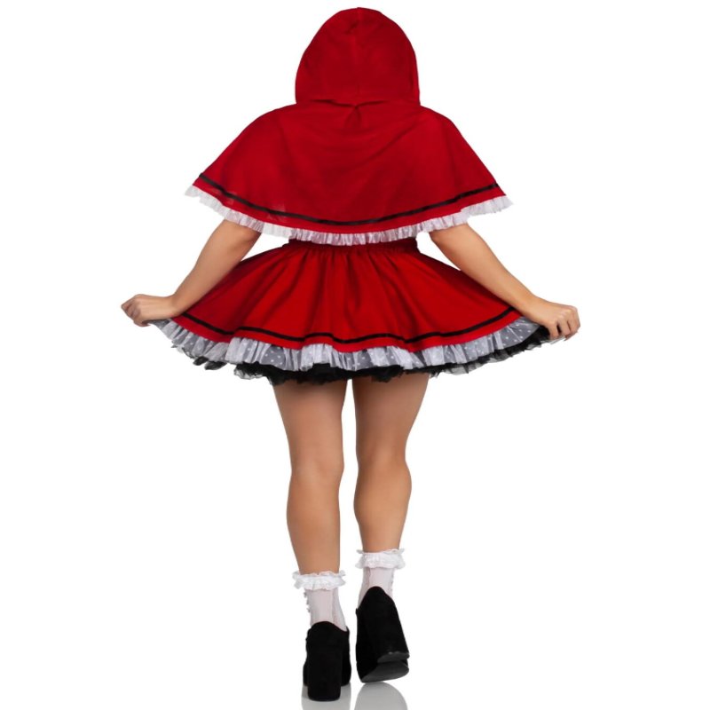 Костюм Червоної Шапочки Leg Avenue Flirty Miss Red Top and Skirt XS