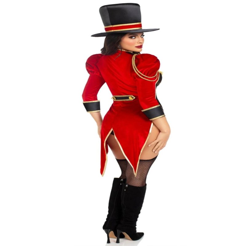 Костюм циркачки Leg Avenue Ravishing Ringmaster Bodysuit S