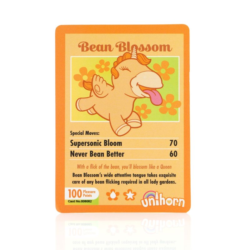 Вібратор-єдиноріжка Unihorn – Bean Blossom, пульсівний язичок