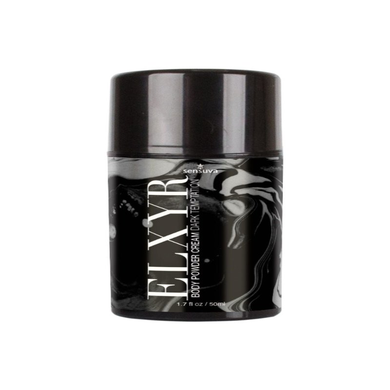 Крем-пудра для тіла Sensuva Body Powder Cream - Dark Temptations (50 мл) - зображення 1
