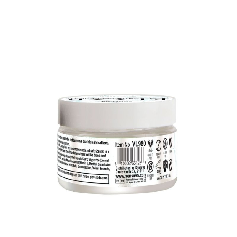 Скраб для ніг Sensuva ELXYR Foot Scrub Peppermint (236 мл)