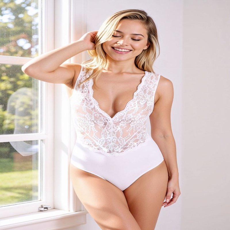 Боді Passion EVALIE BODY white L