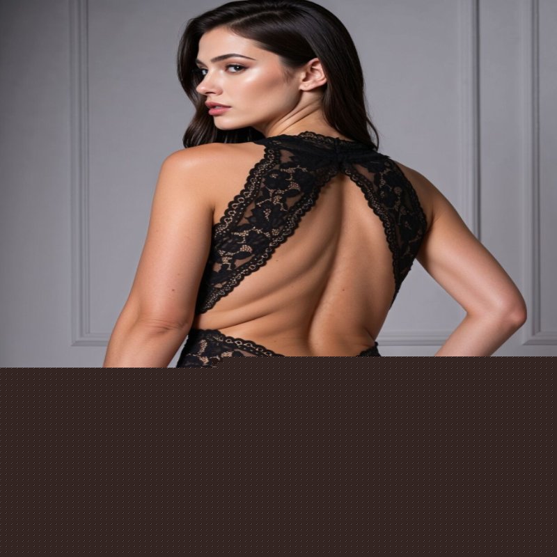 Боді Passion VELMORE BODY black M