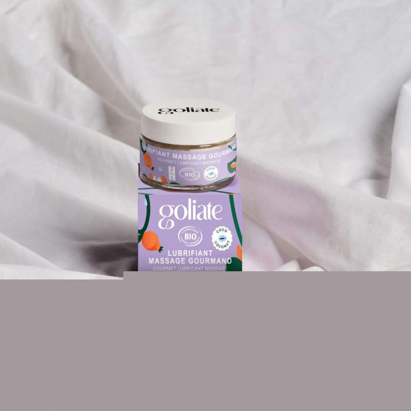 Масажна олія-лубрикант з ароматом та смаком кокоса Goliate Couple Gourmand Coco 50 мл